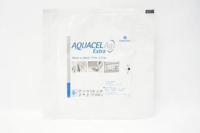 ConvaTec Aquacel Ag Extra Hydrofiber Wound Dressing 4inch x 5inch (x)
